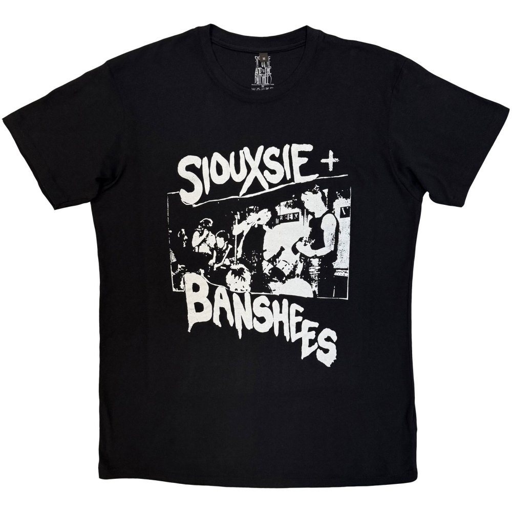 Siouxsie & The Banshees - Live! Mens Tshirt - Black